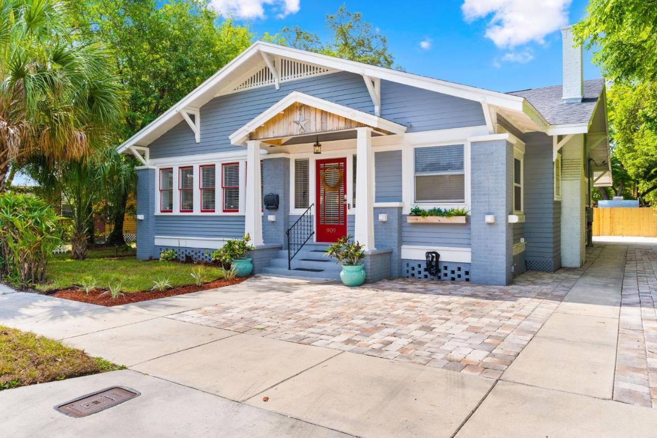 Four Different Options At One Great Location-- 1 - Spacious 3 Bed 2 Bath House Or 2- 2Nd Floor 2 Bed 1 Bath Guesthouse Or 3- 1St Floor Studio Or 3- A Tiny Home Rv Тампа Екстериор снимка